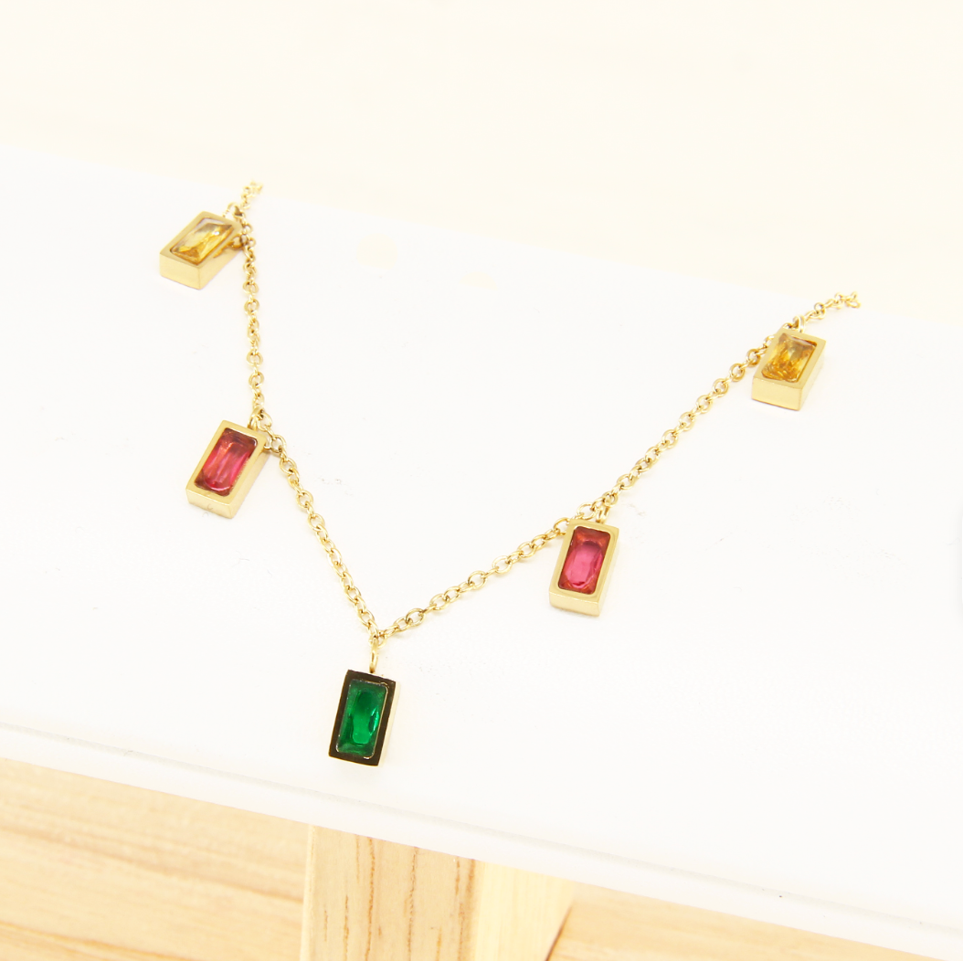 The Prism Kaleidoscope Station Necklace