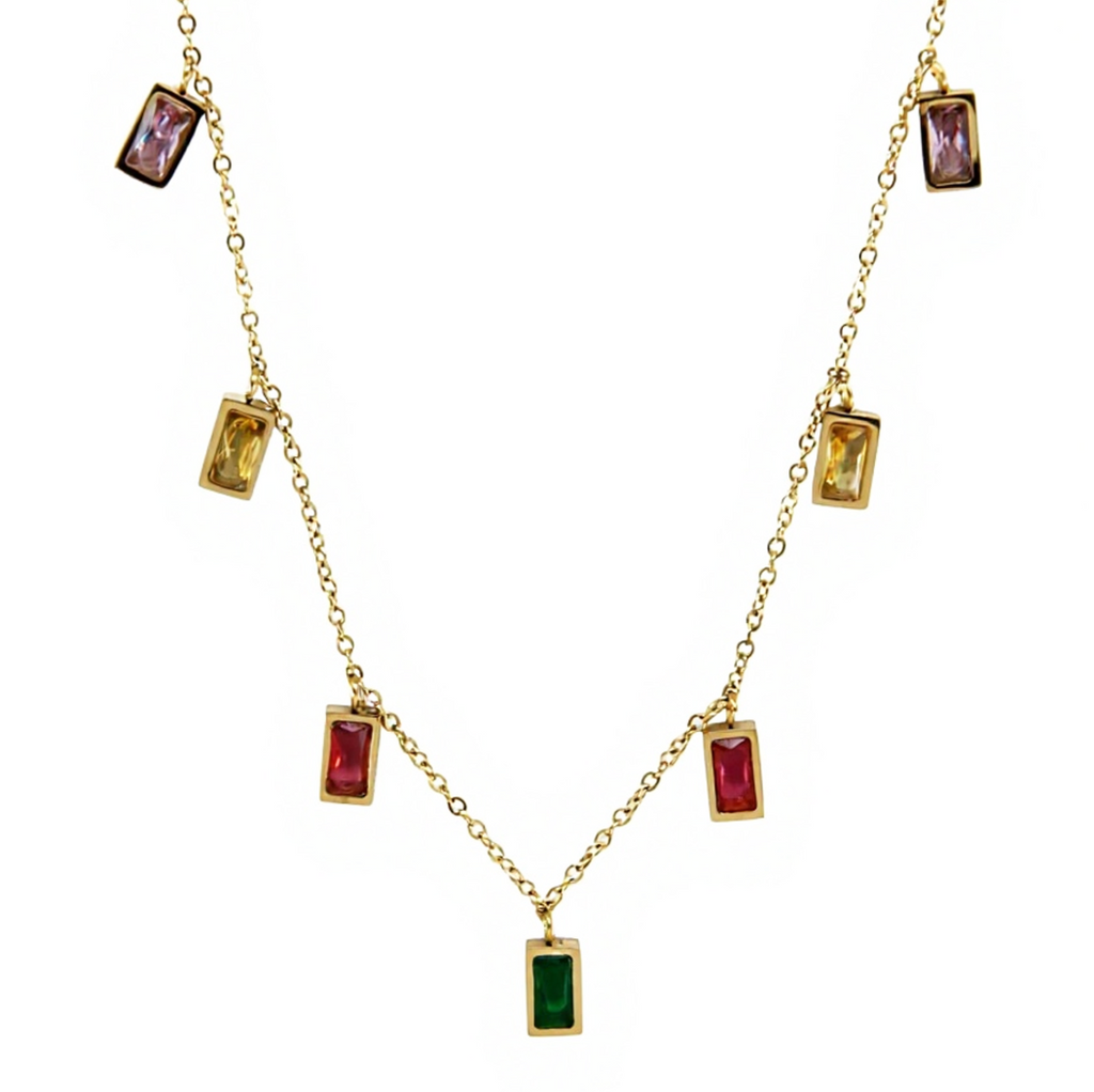 The Prism Kaleidoscope Station Necklace
