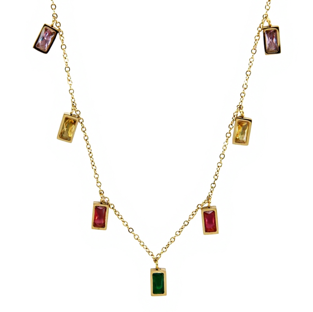 The Prism Kaleidoscope Station Necklace