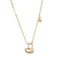 The Elysian Asymmetric Heart Necklace