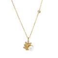 The Aurelia Pearl Botanical Necklace