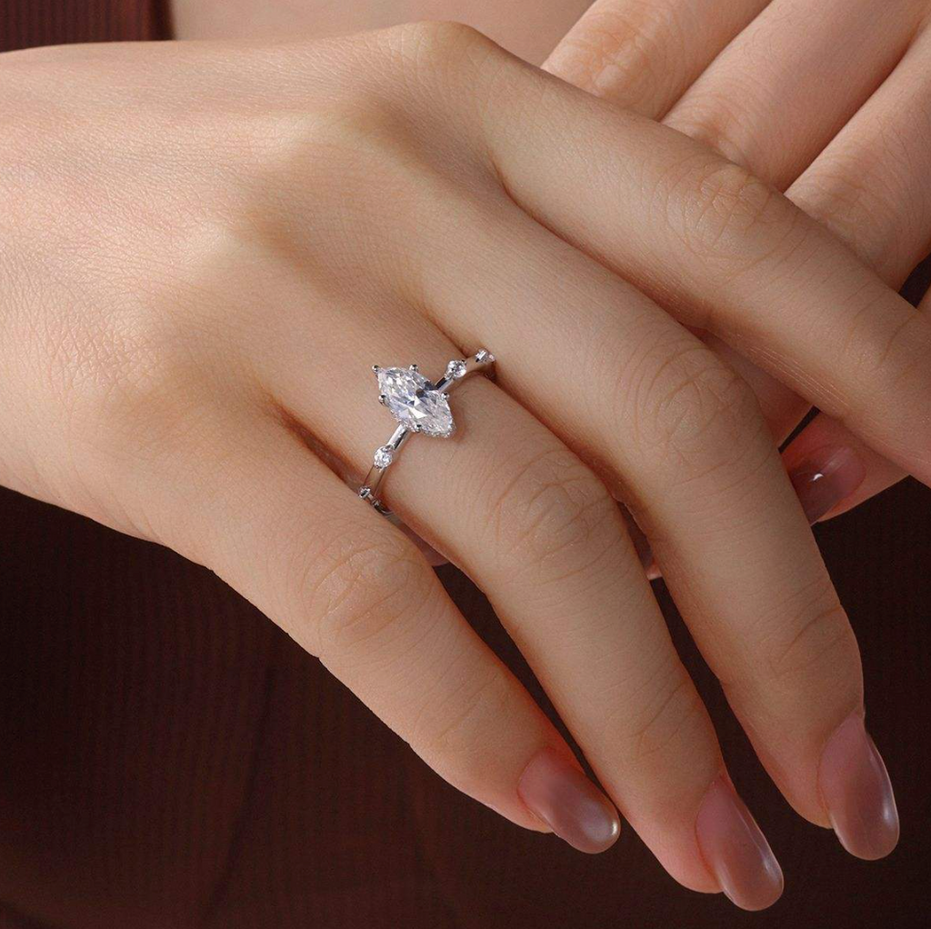 Majestic Marquise Solitaire Ring