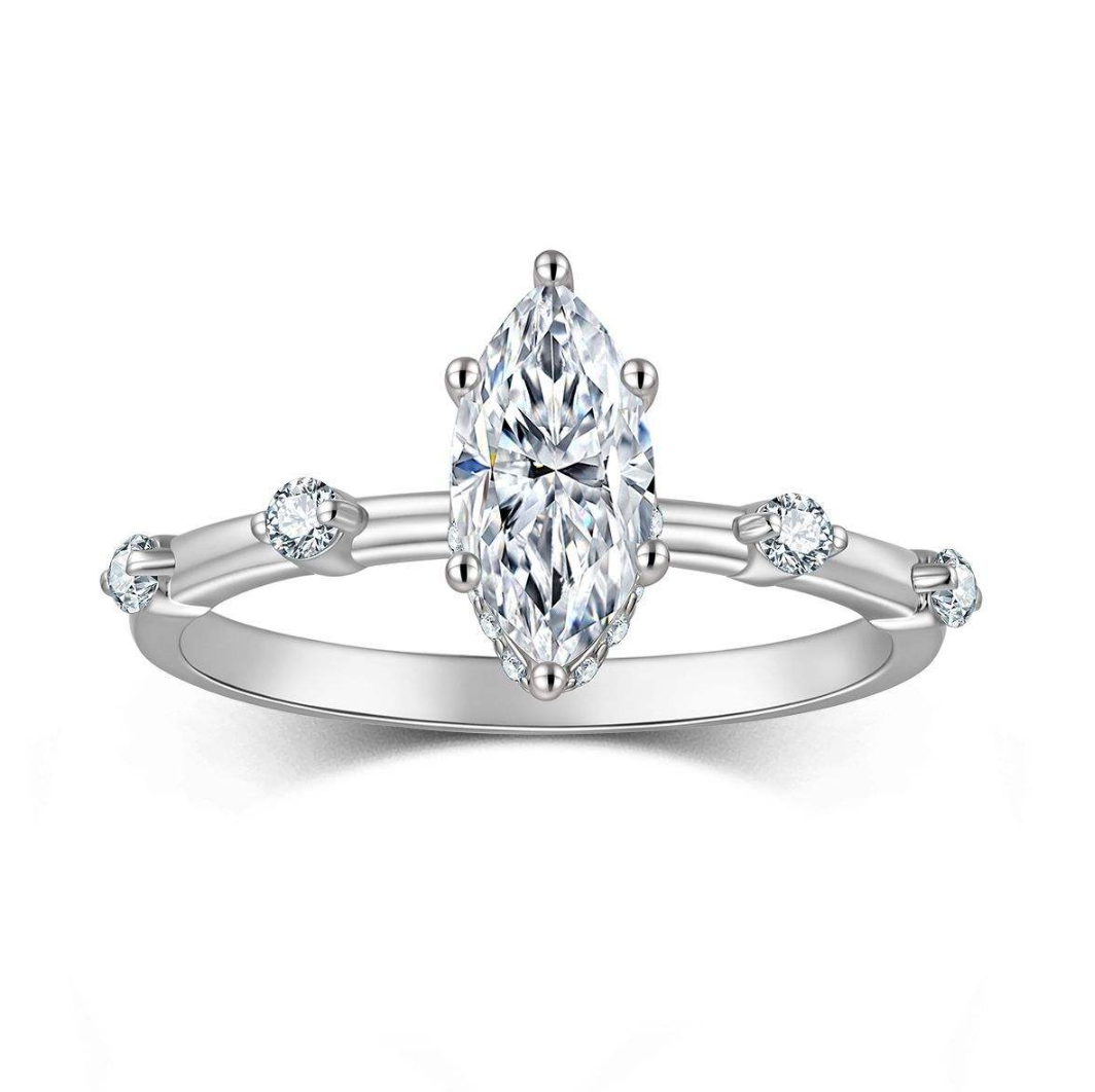 Majestic Marquise Solitaire Ring